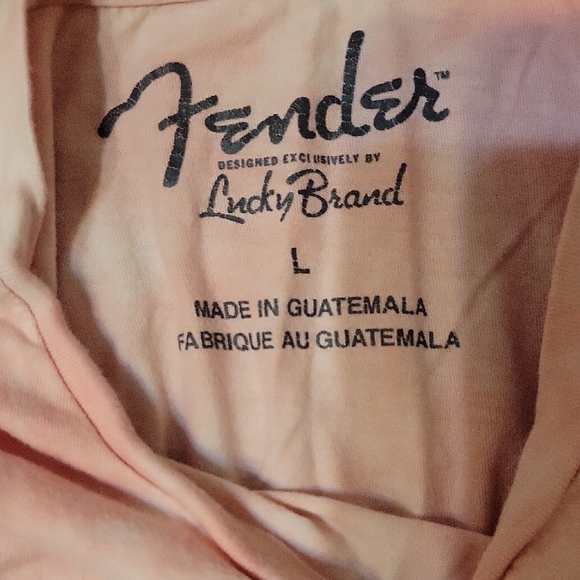 Lucky Brand Red and Pink Short Sleeve Tees - Picture 6 of 7